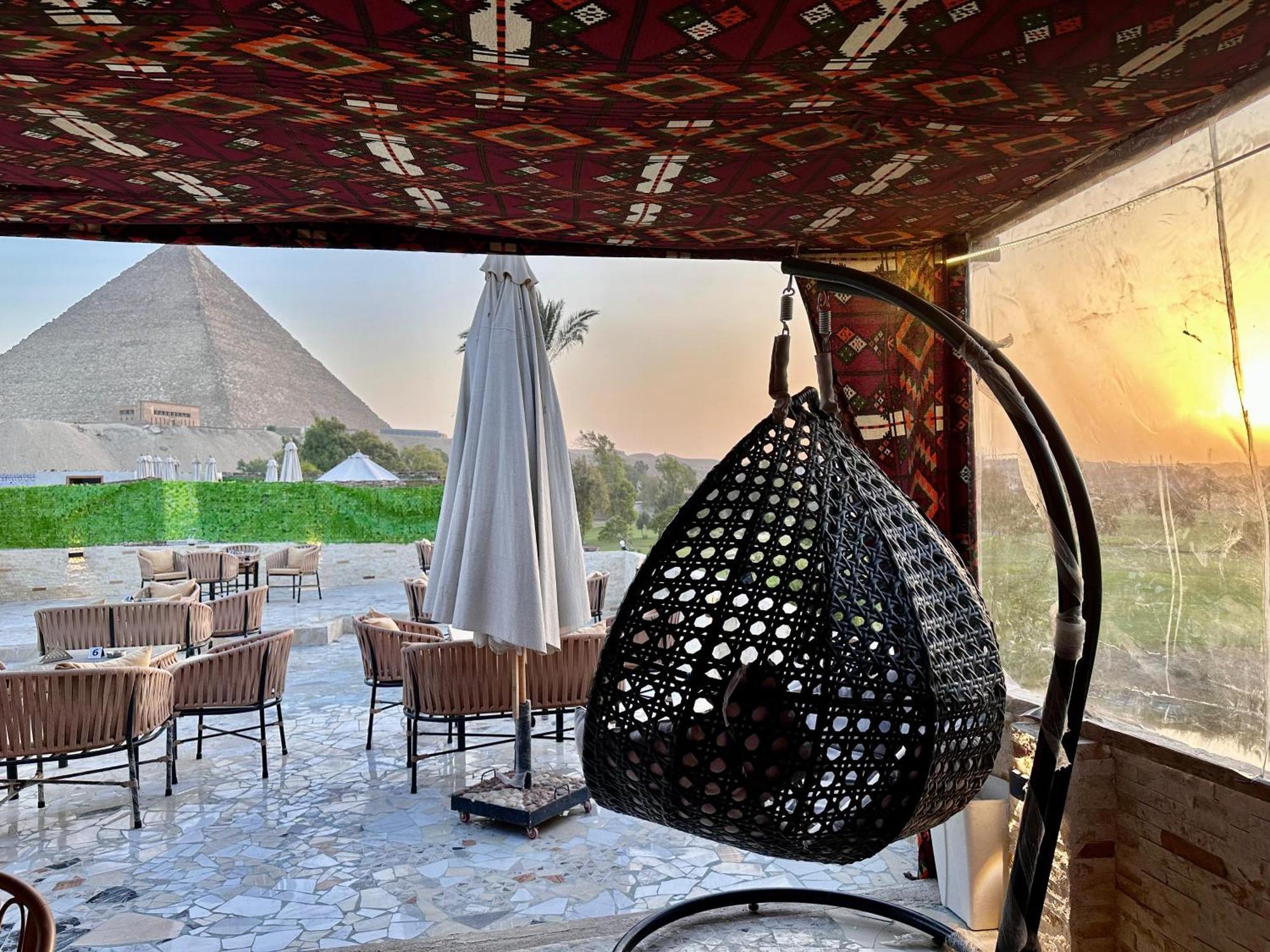 ホテル Golf Pyramids View Kafret el-Gabal エクステリア 写真