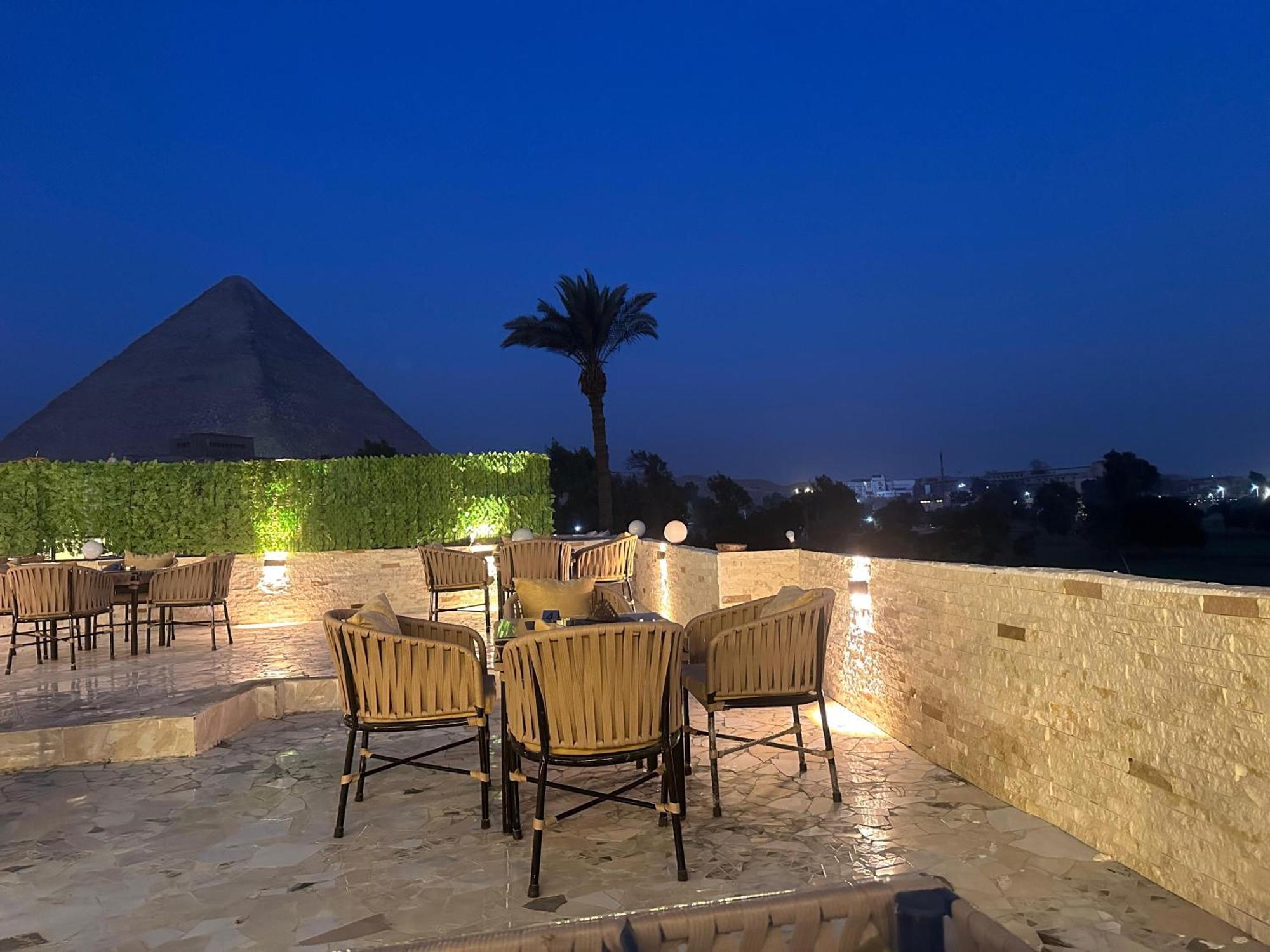 ホテル Golf Pyramids View Kafret el-Gabal エクステリア 写真