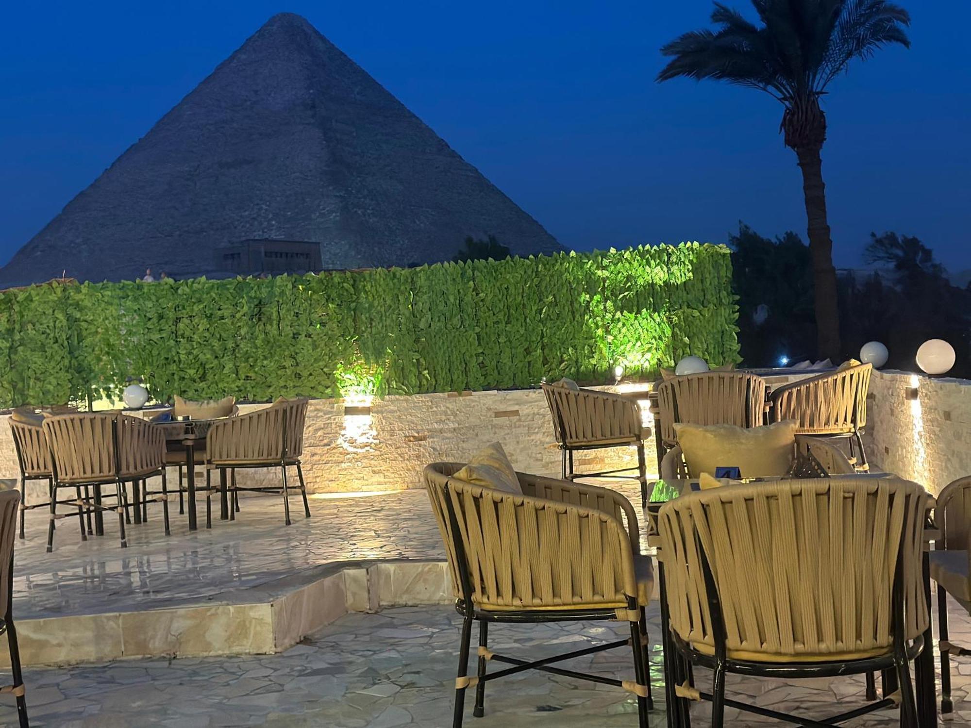 ホテル Golf Pyramids View Kafret el-Gabal エクステリア 写真